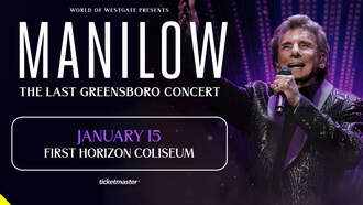 Barry Manilow in Greensboro