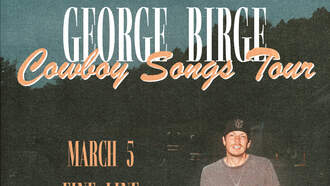 Concerts - K102 PRESENTS George Birge @ Fine Line