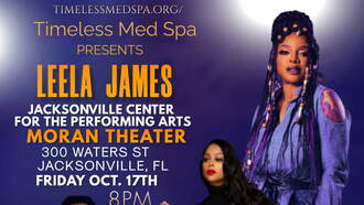 Concerts - Leela James - Moran Theatre