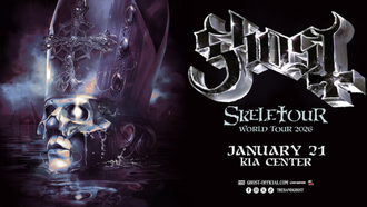 101.1 WJRR Presents Ghost at Kia Center 1/21/26