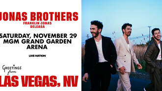 Concerts - Jonas Brothers at MGM Grand Garden Arena