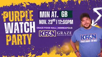 Purple Watch Party @ Graze Food Hall - Green Bay