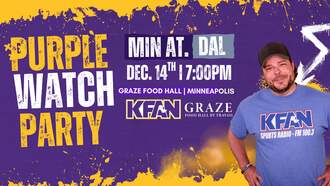 Station Events - Purple Watch Party @ Graze Food Hall - Dallas