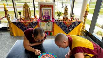 Community - Tibetan Buddhist Monks Mandala Sand Painting and More at UPAC 10/27-10/31
