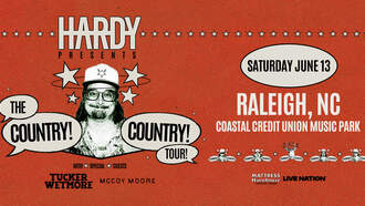 Concerts - HARDY THE COUNTRY! COUNTRY! TOUR!
