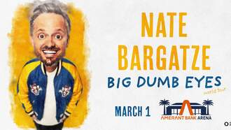 Entertainment - Nate Bargatze Big Dumb Eyes World Tour!