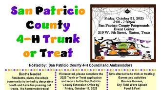 San Patricio County 4-H Trunk Or Treat