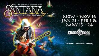Santana Live in Las Vegas!