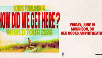 Concerts - Louis Tomlinson at Red Rocks 6/19