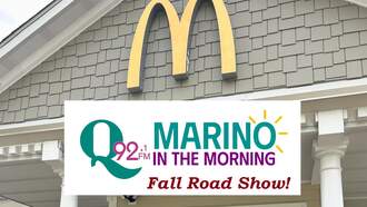 Community - Marino In The Morning’s Q92 Fall Road Show at McDonald’s!