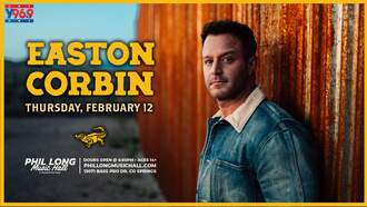 Concerts - Y96.9 Presents: Easton Corbin at Phil Long Music Hall 2/12