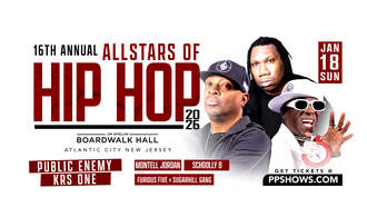 Concerts - All Stars of Hip Hop @ Jim Whelan Boardwalk Hall - January 18, 2025