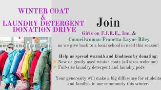 Community - Girls on F.I.R.E. | Winter Coat & Laundry Detergent Drive 