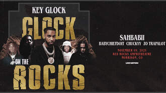 Concerts - Key Glock at Red Rocks 11/9