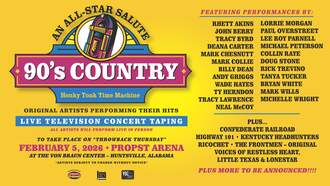 An All-Star Salute to 90's Country!