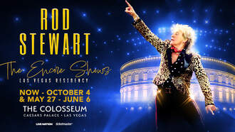 Rod Stewart Las Vegas Residency 2026!