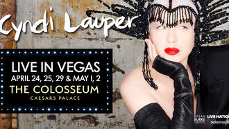 Cyndi Lauper Live in Las Vegas!