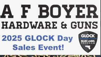 Glock Day at AF Boyer Hardware & Guns Slatington 11/1