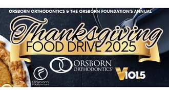 Community - Orsborn Orthodontics Annual Thanksgiving Food Drive 2025