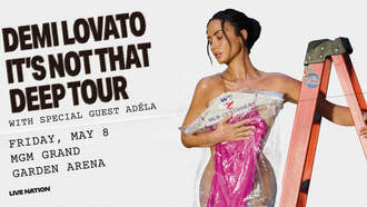 Concerts - Demi Lovato Live at MGM Grand Garden Arena!