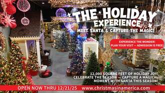 VISIT THE HOLIDAY EXPERIENCE AT CHRISTMAS IN AMERICA IN MT. VERNON NY!