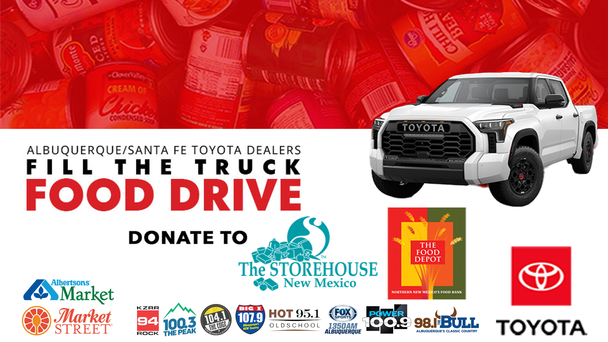 Albuquerque / Santa Fe Toyota Dealers Fill The Truck Food Drive