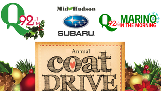 Community - Q92 Annual Coat Drive & Christmas Music Kickoff - Mid-Hudson Subaru 11/7/25