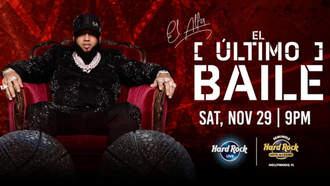 El Alfa llega a Hard Rock Live con su gira "El Último Baile"