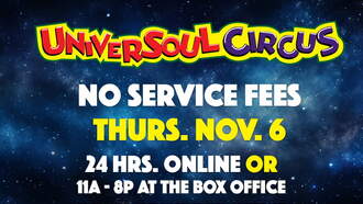 Eventos de la estación - UniverSoul Circus @ 39th & Girard, October 24 - November 16, 2025