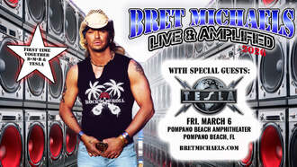 Concerts - Bret Michaels at Pompano Beach Amphitheater!