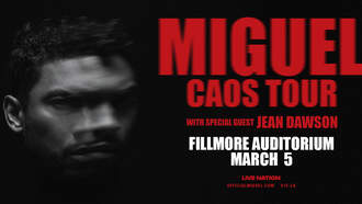 Concerts - Miguel at Fillmore Auditorium 3/5