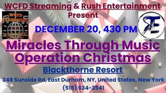 Miracles Through Music Operation Christmas Toy Drive Event - 12/20/25!