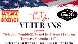 Holiday - Veterans Day at Tumble 22