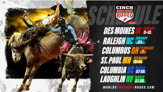 Concerts - CINCH WORLD'S TOUGHEST RODEO March 27th & 28th At Colonial Life Arena !