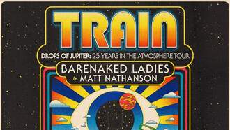 TRAIN-Drops of Jupiter: 25 Years in the Atmosphere Tour-Camden, NJ 7/26/26