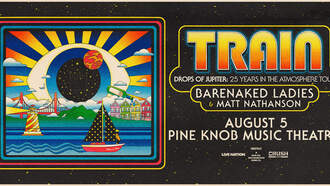 TRAIN - Drops of Jupiter: 25 Years in the Atmosphere LIVE at Pine Knob!