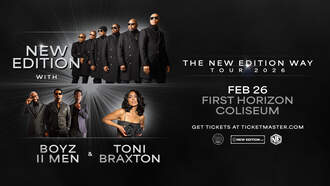 Concerts - New Edition, Boys ll Men and Toni Braxton in Greensboro