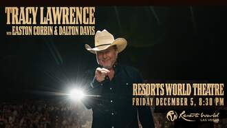 Concerts - Tracy Lawrence is coming to Las Vegas on December 5th!