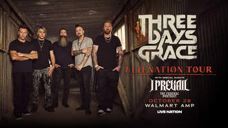Concerts - Three Days Grace at Walmart AMP