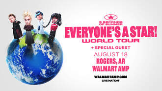 Concerts - 5 Seconds Of Summer at Walmart AMP