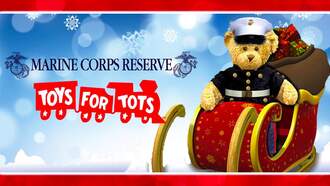 Community - Toys For Tots Drive With WQAD News 8