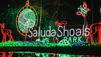 Holiday Lights on the River at Saluda Shoals Park