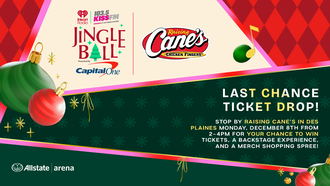Station Events - Last Chance Jingle Ball Ticket Drop At Raising Cane's Des Plaines 