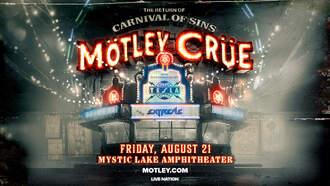 Entertainment - Motley Crue @ Mystic Lake Amphitheater Shakopee
