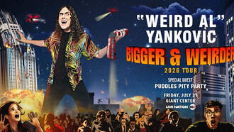 Concerts - Weird Al Yankovic-Bigger & Weirder 2026 Tour-Giant Center 7/31/26