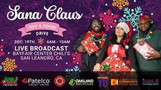Sana Claus Toy & Food Drive LIVE Broadcast!