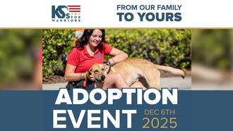 K9s For Warriors Adoption Event - December 6