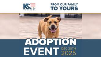 K9s For Warriors Adoption Event - December 20