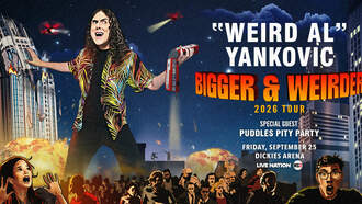 Concerts - "Weird Al" Yankovic: Bigger & Weirder 2026 Tour at Dickies Arena