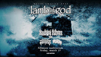 Concerts - Lamb of God at The Fillmore 3/27